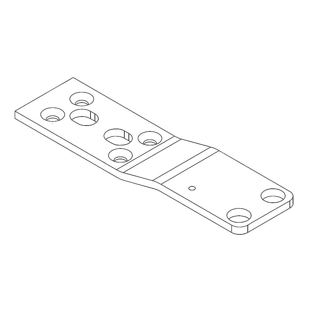 Part #2257644, Refrigerator Door Hinge / 6.75 x 1.75 x 0.25