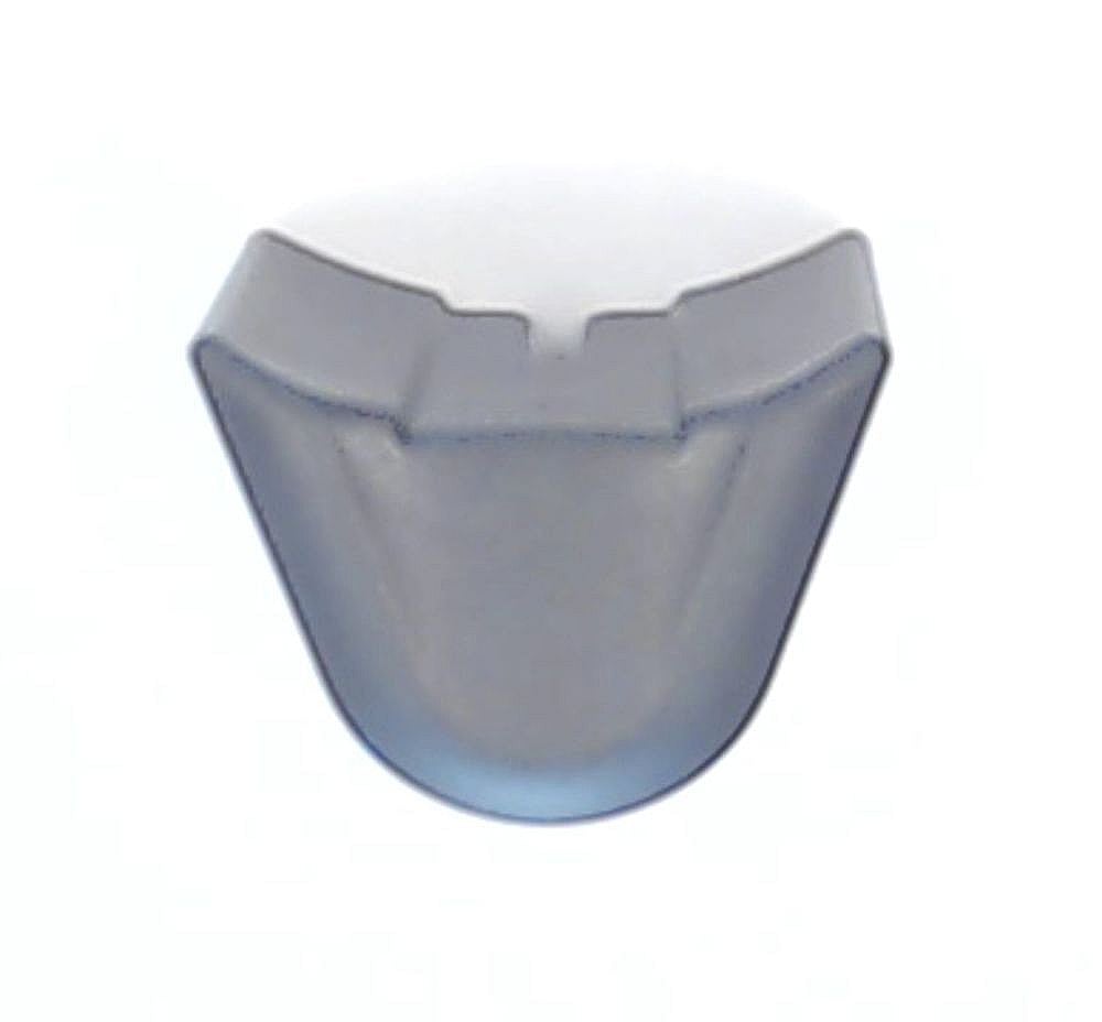 Part #wp2260503B, Refrigerator Water Filter Release Button (Black) / 1.25 x 1.62 x 1.12