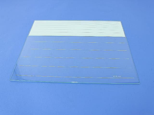Part #wp2262441, Whirlpool Refrigerator Glass Shelf (Replaces 2262441) / 27.25 x 21.38 x 0.88