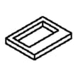 Amana Refrigerator Air Duct Gasket 2263075