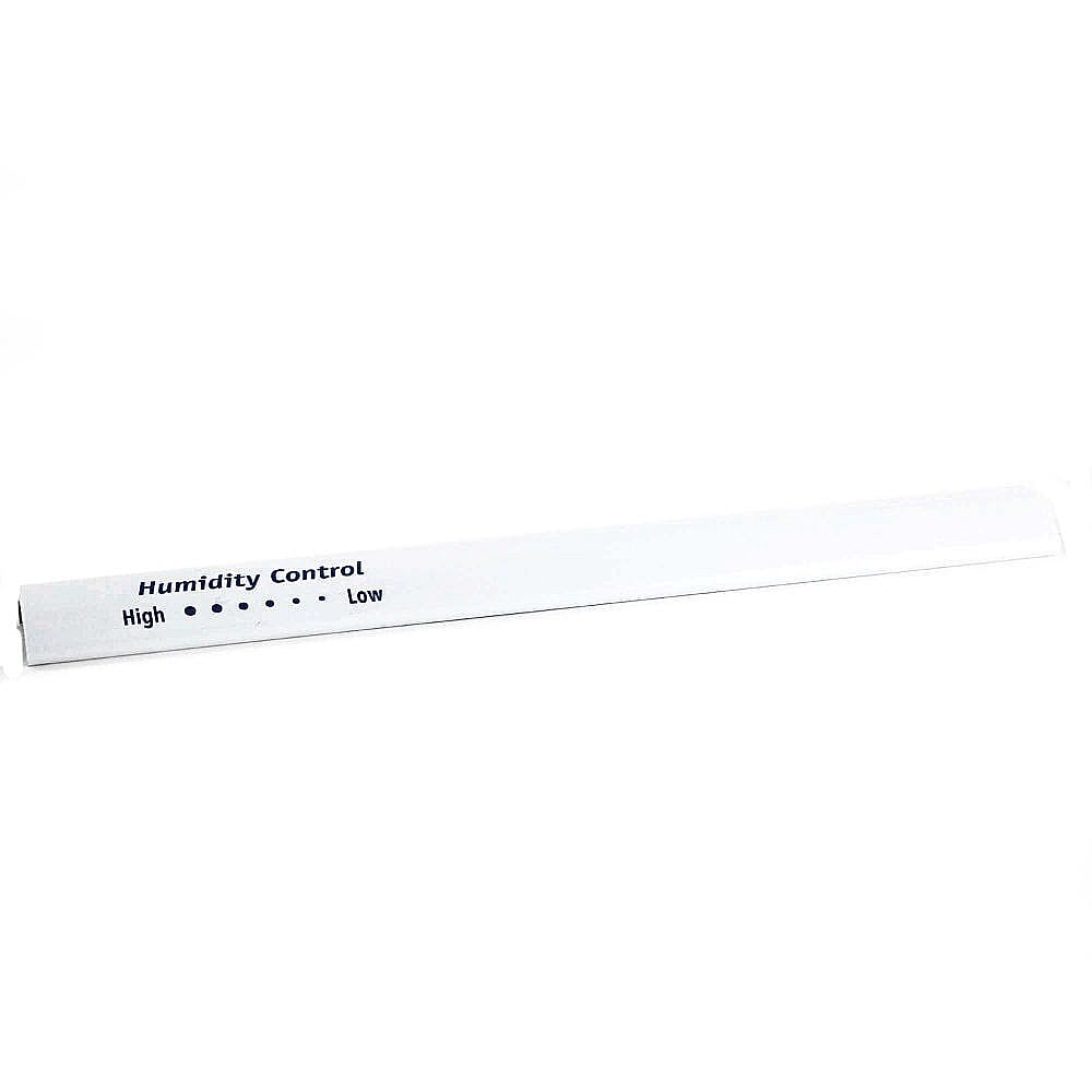 Part #2263085, Refrigerator Crisper Pan Trim / 10.00 x 3.00 x 0.50