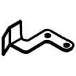 Arm-extensio for KitchenAid KBRO36FTX06 - Part W11418227