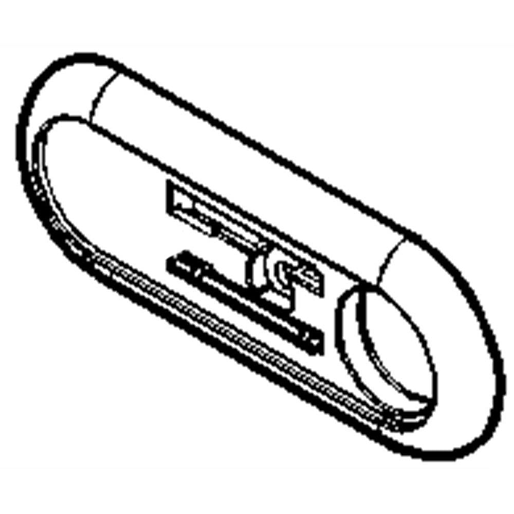 Part #2301234, Refrigerator Chilled Door Bin Control Housing / 4.00 x 2.00 x 1.00