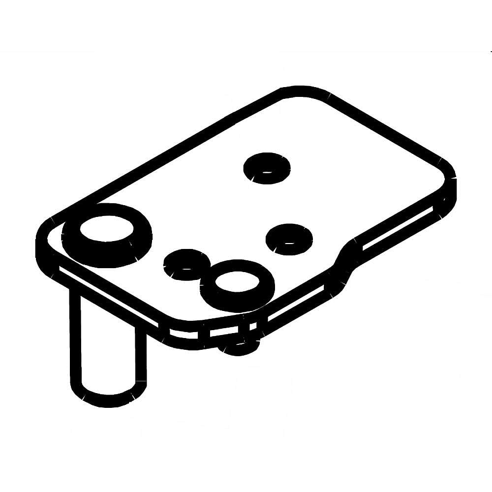 Part #2302878, Refrigerator Door Hinge / 2.00 x 1.25 x 1.00