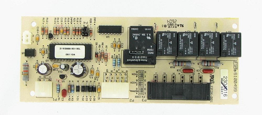 Part #wp2304016R, Refurbished Ice Maker Electronic Control Board / 13.30 x 4.25 x 4.25