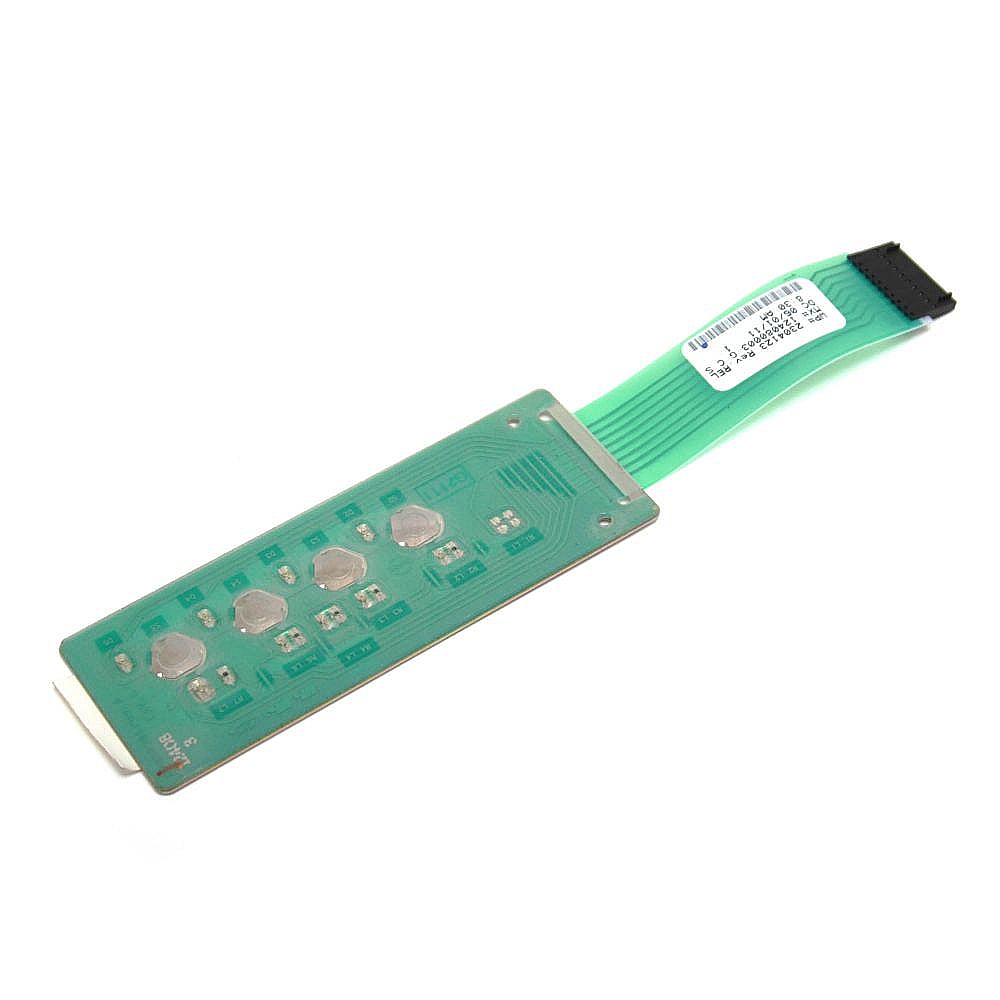 Part #wp2304123, Ice Maker Selector Switch / 5.25 x 2.00 x 0.25