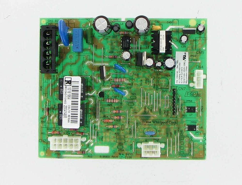 Part #wp2304146R, Refurbished Refrigerator Electronic Control Board / 7.12 x 5.25 x 4.00