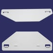 Refrigerator Ice Maker Shut-off Arm Extension for KitchenAid KBBL306EPA01 - Part W11215550