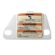 Refrigerator Dispenser Ice Chute Temporary Transport Shield 2304895