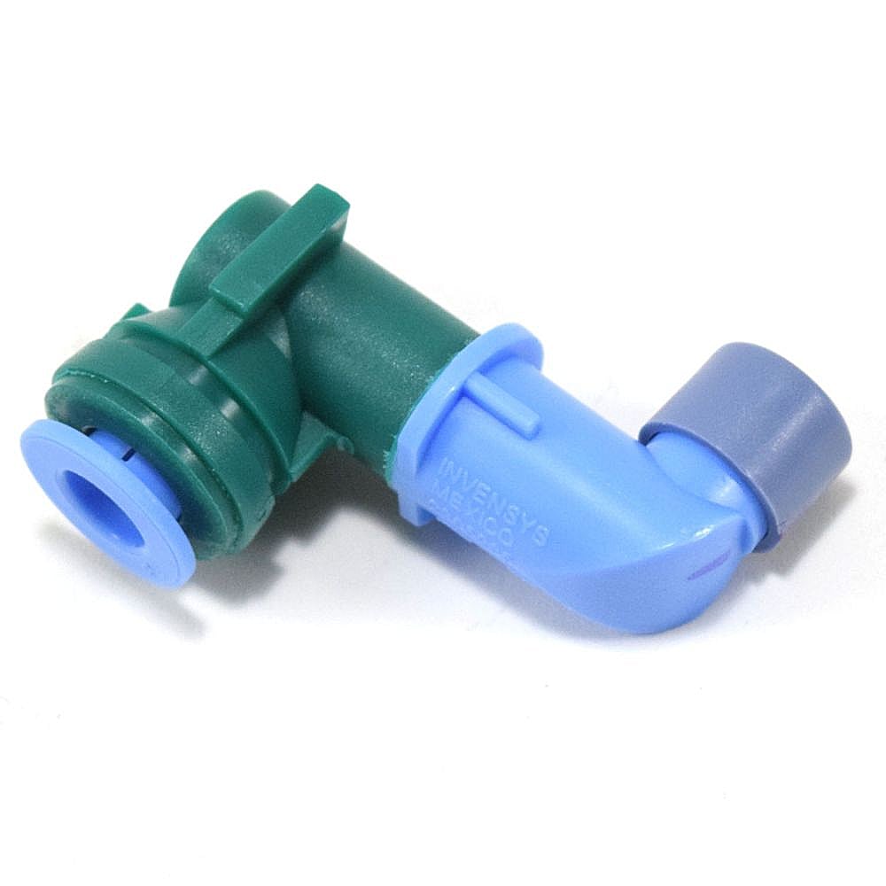 Part #wp2305235, Refrigerator Dispenser Water Tube Connector / 2.00 x 2.00 x 3.00