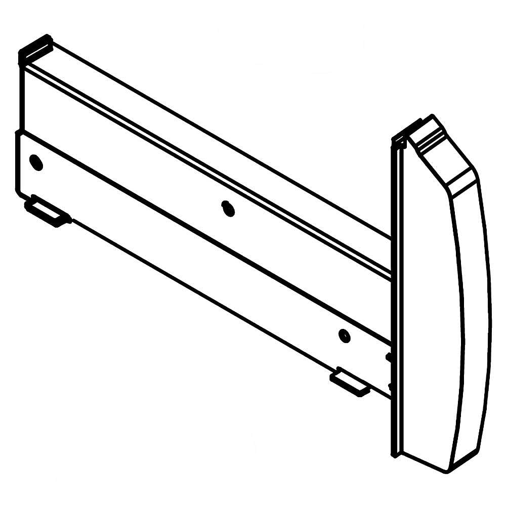 Part #2306106, Refrigerator Track / 12.00 x 6.00 x 1.00