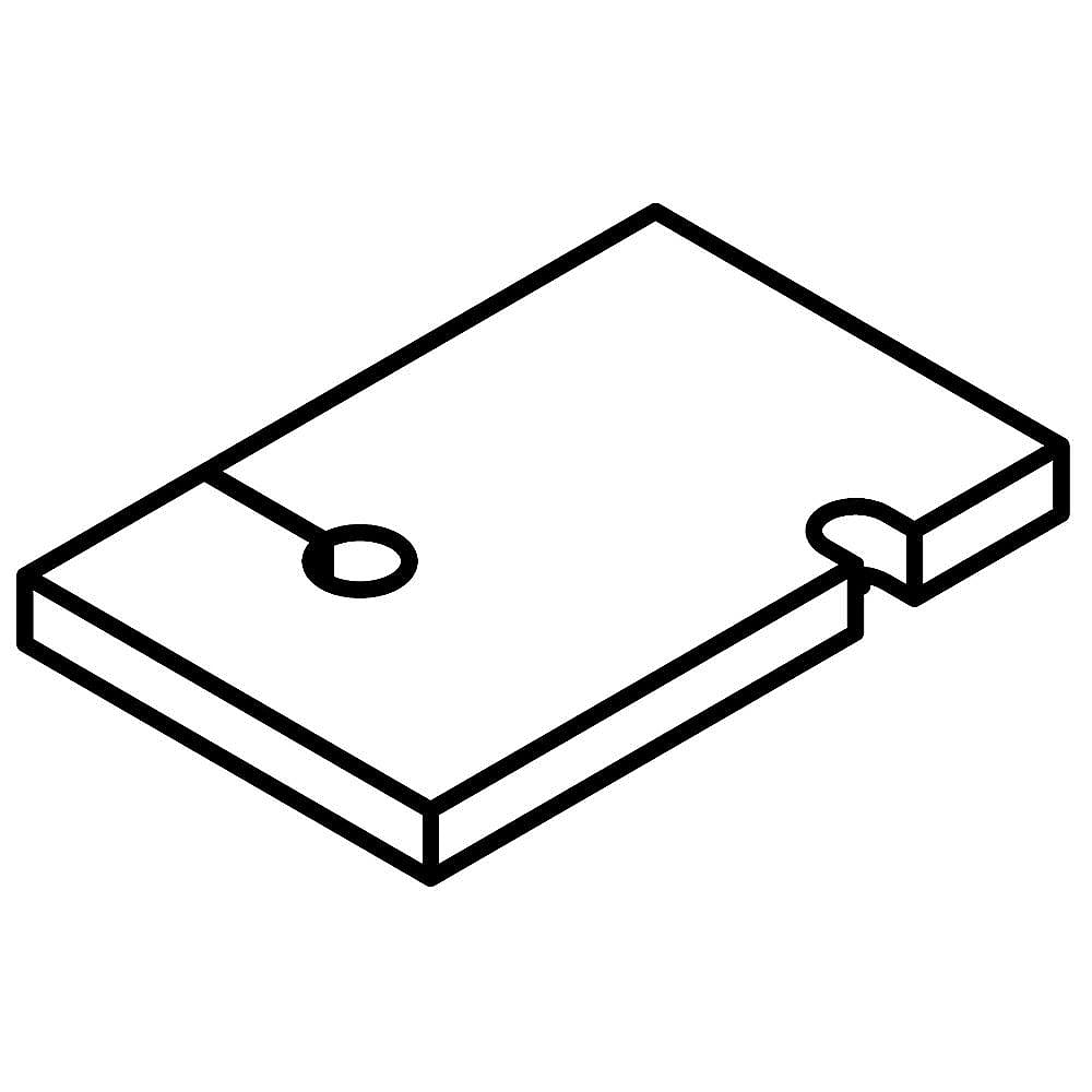 KitchenAid Part #2306180, Foam Insert | 1.00 x 3.00 x 3.00