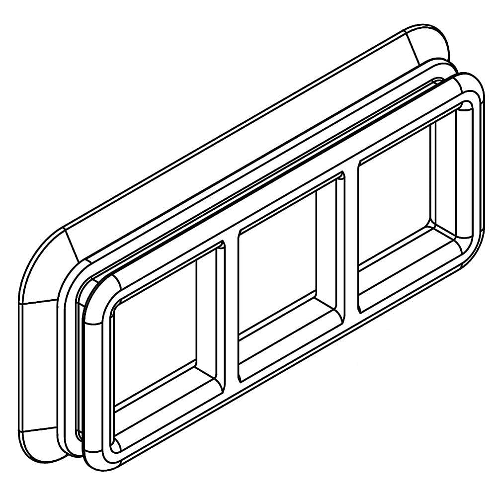 Part #2307810, Maytag Air Duct / 3.50 x 1.50 x 0.50