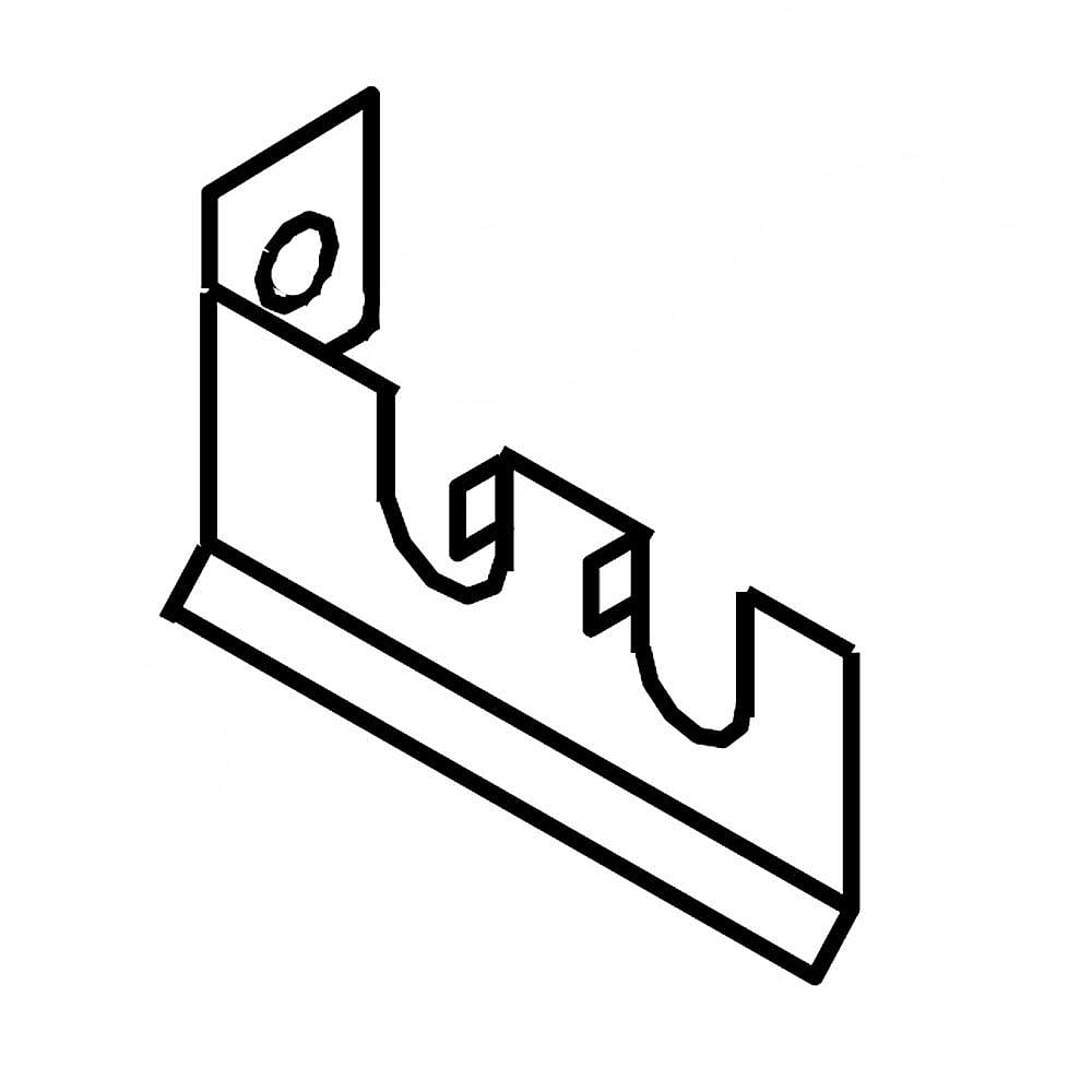Part #2307945, Refrigerator Bracket / 3.00 x 3.00 x 3.00
