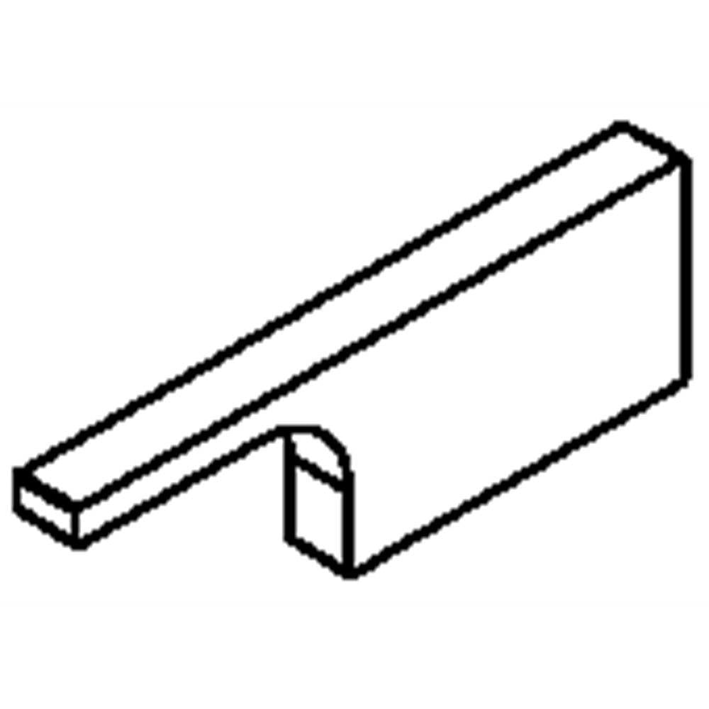 Part #2309283, Refrigerator Deflector / 12.00 x 3.00 x 1.00