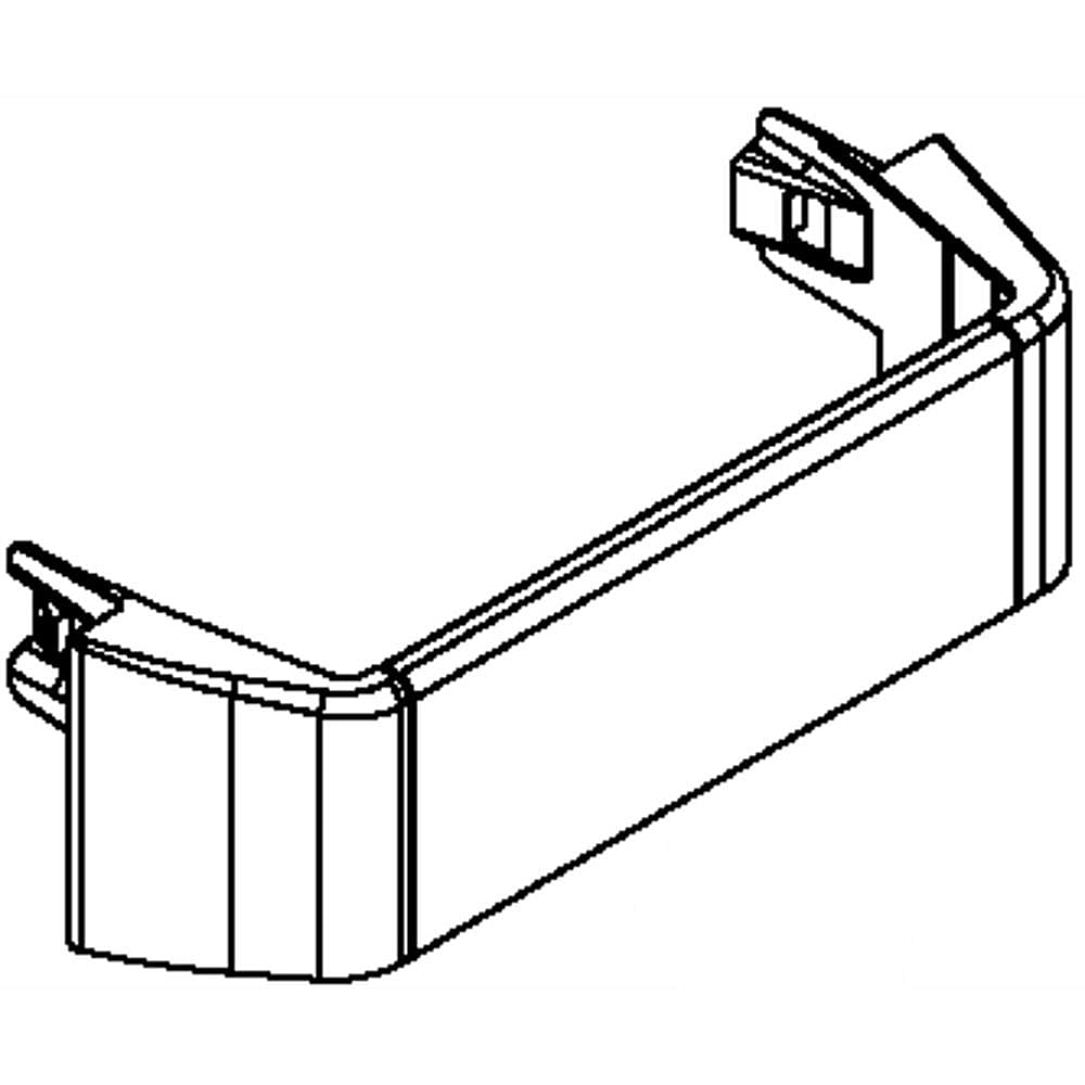 Part #2313199, Refrigerator Door Trim / 9.25 x 1.75 x 0.25