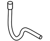 Refrigerator Drain Tube 2314064