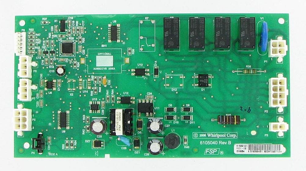Part #wp2318054R, Refurbished Refrigerator Electronic Control Board / 7.00 x 3.50 x 0.50