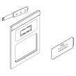 Refrigerator Cover for Whirlpool GS5SHAXTB01 - Part 2318500W