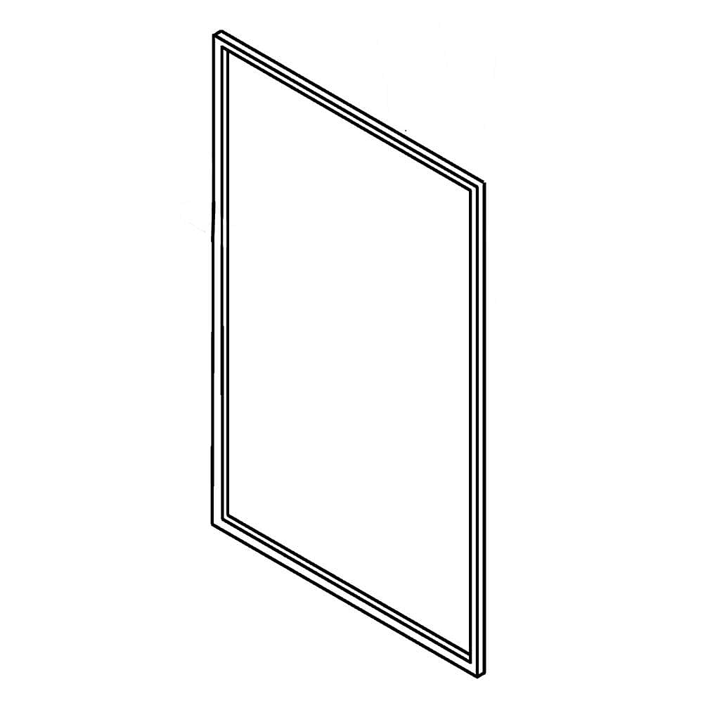 Part #2319266B, Refrigerator Door Gasket (Black) / 48.50 x 34.00 x 1.00