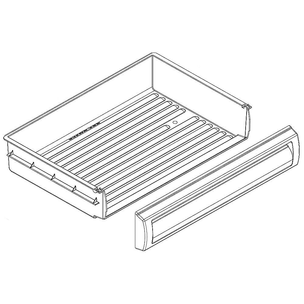 Part #2327511, Refrigerator Freezer Pan / 32.00 x 18.00 x 6.00
