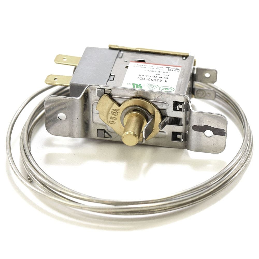 Part #wp4-83053-001, Refrigerator Thermostat / 4.50 x 4.75 x 3.63