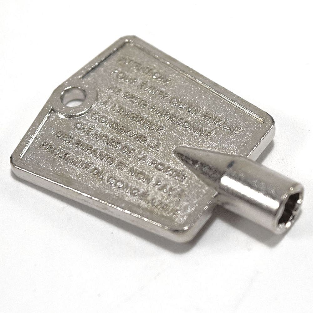 Part #wp4356840, Freezer Door Key (Replaces 4356840) / 1.87 x 1.25 x 0.37