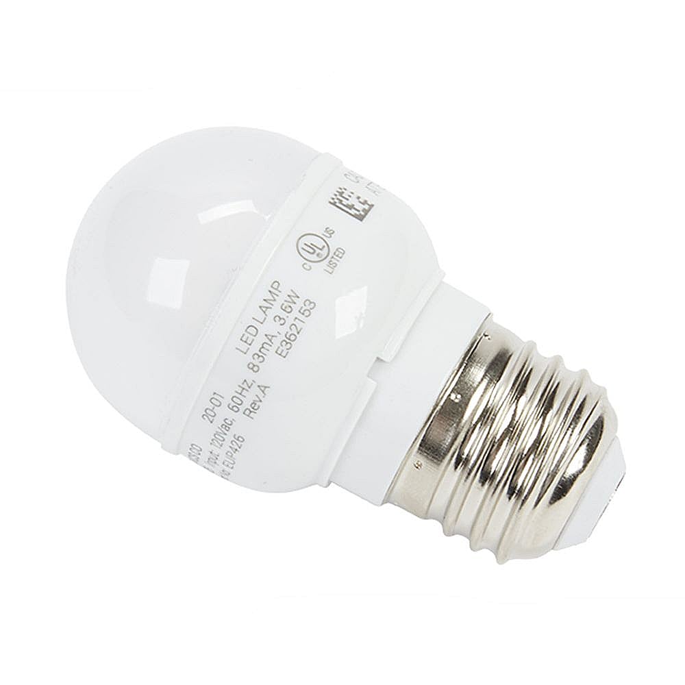 Part #4396822, Refrigerator Light Bulb / 4.75 x 4.25 x 5.88