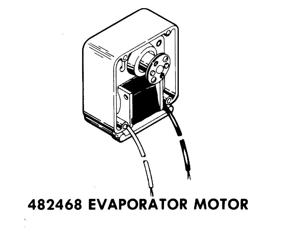 Photo of Freezer Evaporator Fan Blade from Repair Parts Direct