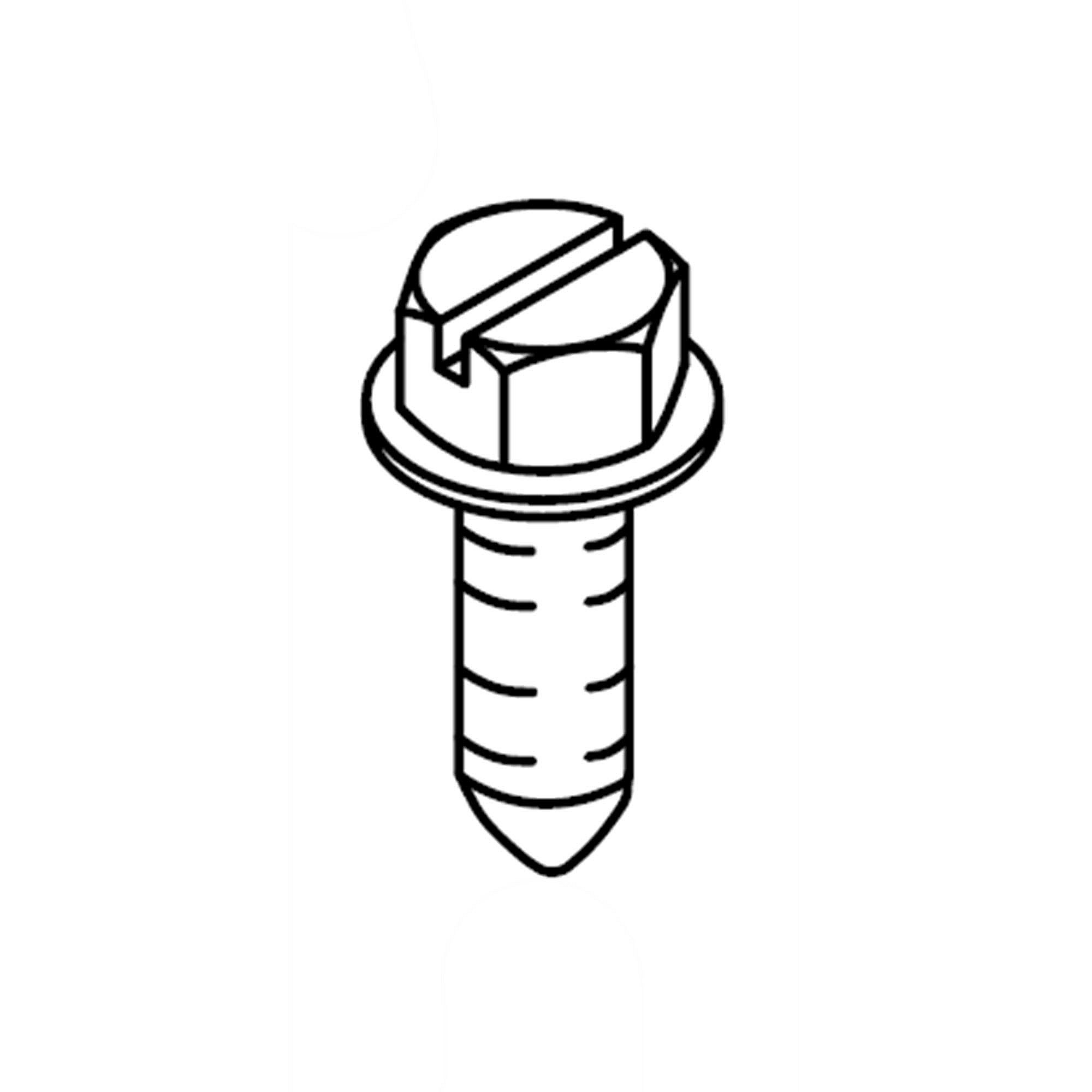 Galaxy Part #627068, Refrigerator Screw | 0.25 x 0.25 x 0.75