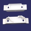 Refrigerator Flipper Pivot Block for KitchenAid KBFS22EWMS7 - Part WP67003405