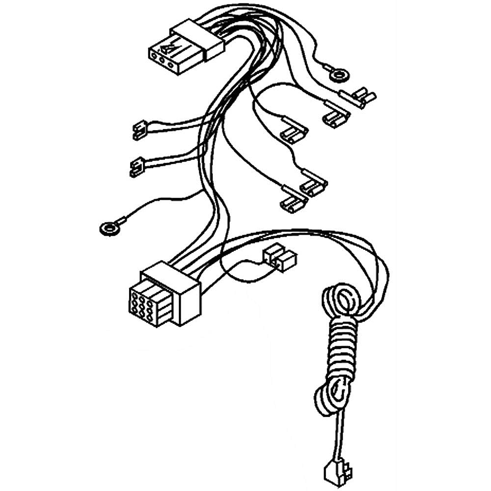 Whirlpool Part #8210394, Wire Harness | 3.00 x 3.00 x 3.00