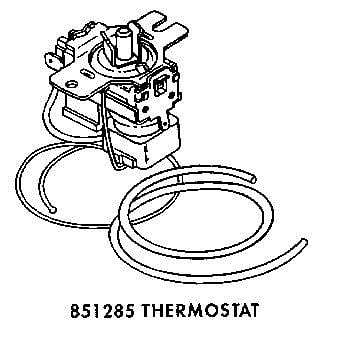 Photo of Refrigerator Temperature Control Thermostat from Repair Parts Direct