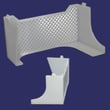 Refrigerator Lens for Whirlpool 3XARG486WP00 - Part 983359