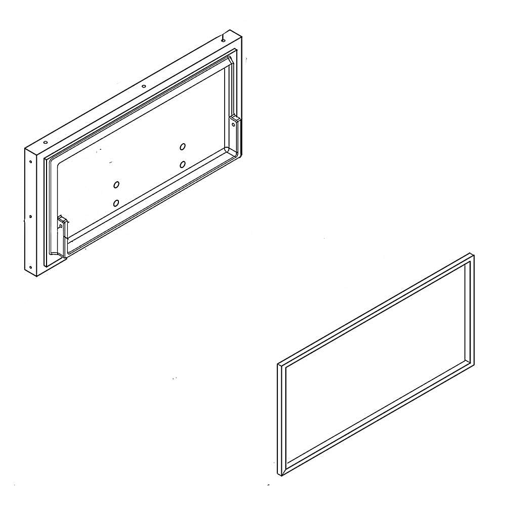 Refrigerator Freezer Door Assembly