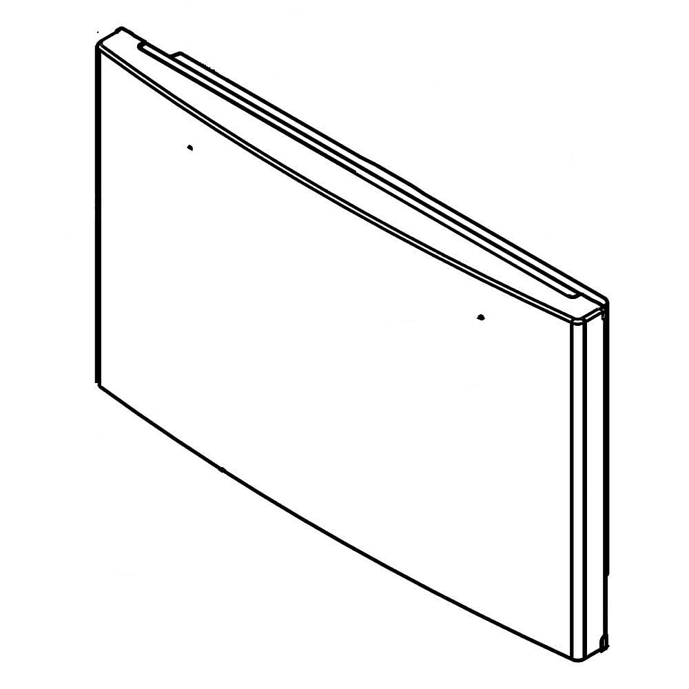 Photo of GE Part #lw10340319, Refrigerator Freezer Door Assembly (White) | 40.00 x 28.00 x 9.75 from Repair Parts Direct