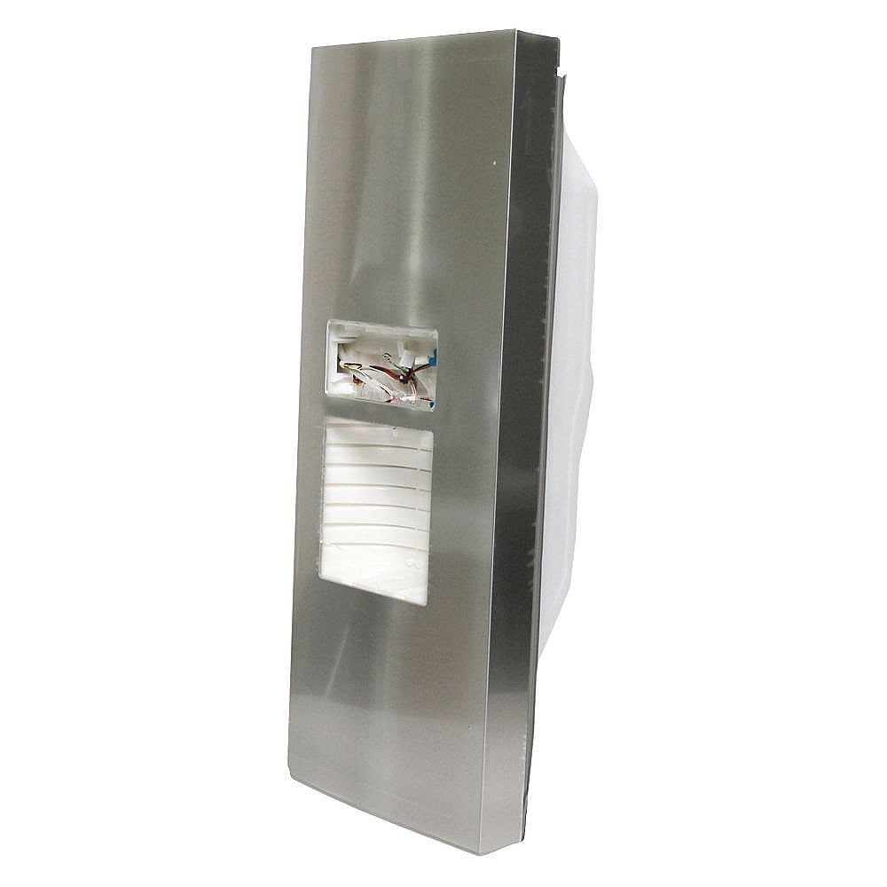 Photo of GE Part #lw10341416, Refrigerator Door Assembly, Left (Stainless) | 48.62 x 21.50 x 14.25 from Repair Parts Direct