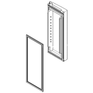 Refrigerator Door Assembly, Right (black) LW10413518