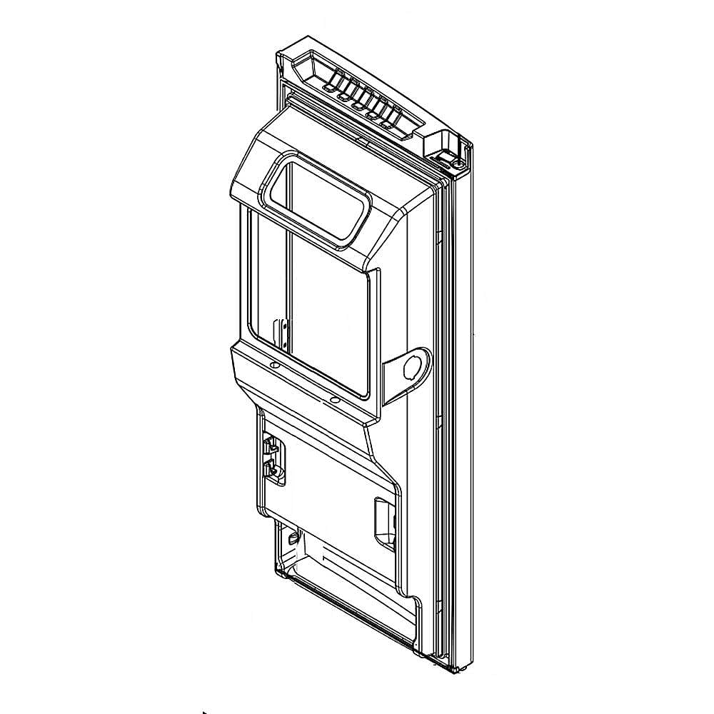 GE Refrigerator Door Assembly, Left (Stainless) LW10630233 48.75 x 21.50 x 14.00 Genuine OEM