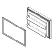 Refrigerator Freezer Door Assembly (black) for Maytag MRT318FZDM00 - Part LW10668875