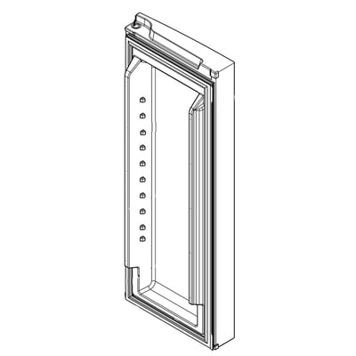 Refrigerator Door Assembly, Right (stainless) (replaces W10721542) undefined