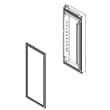 Refrigerator Door Assembly (stainless) for Maytag MFW2055FRZ03 - Part LW10858417