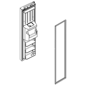 Refrigerator Freezer Door Assembly (stainless) LW10913113