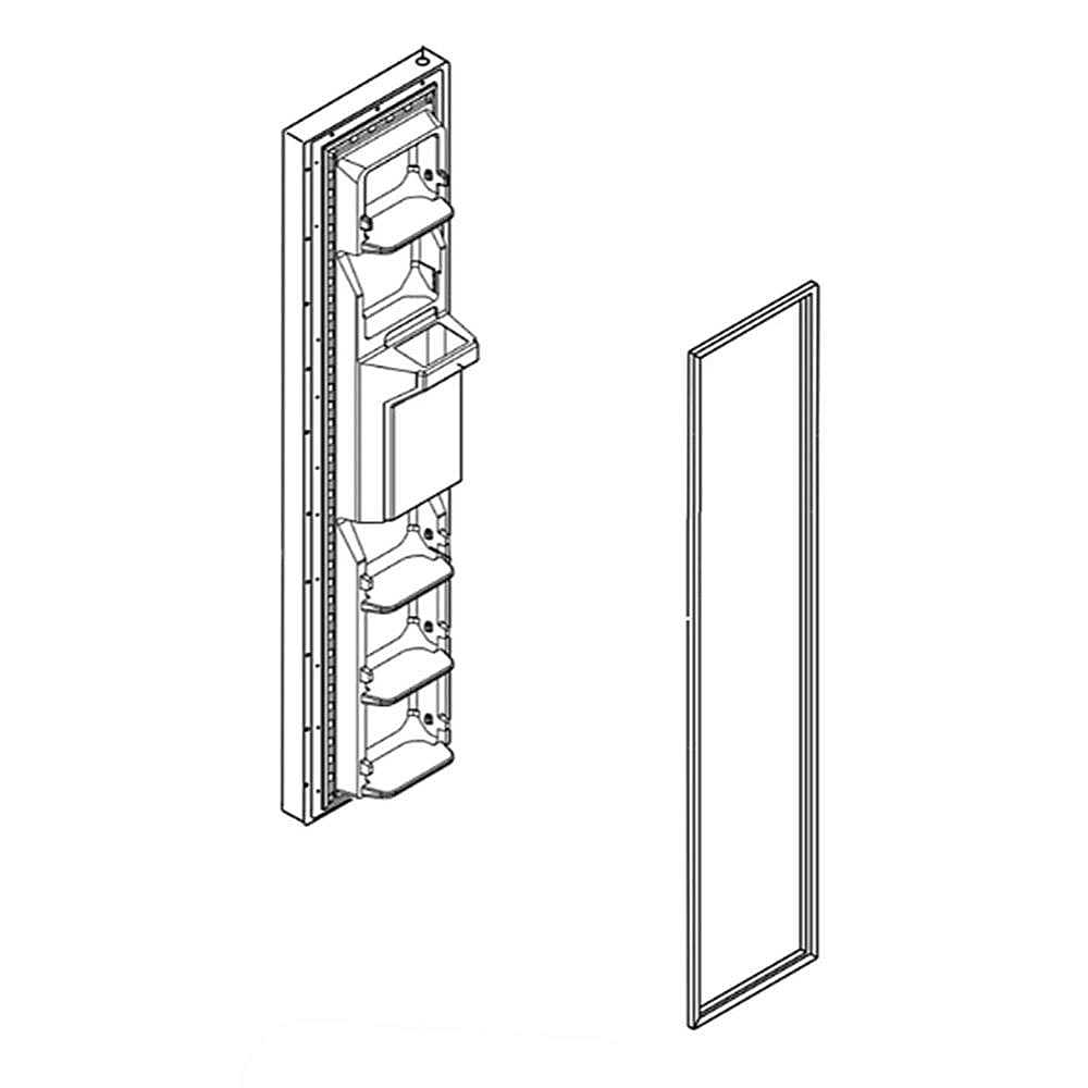 Photo of Part #lw11025546, Door Kit from Repair Parts Direct