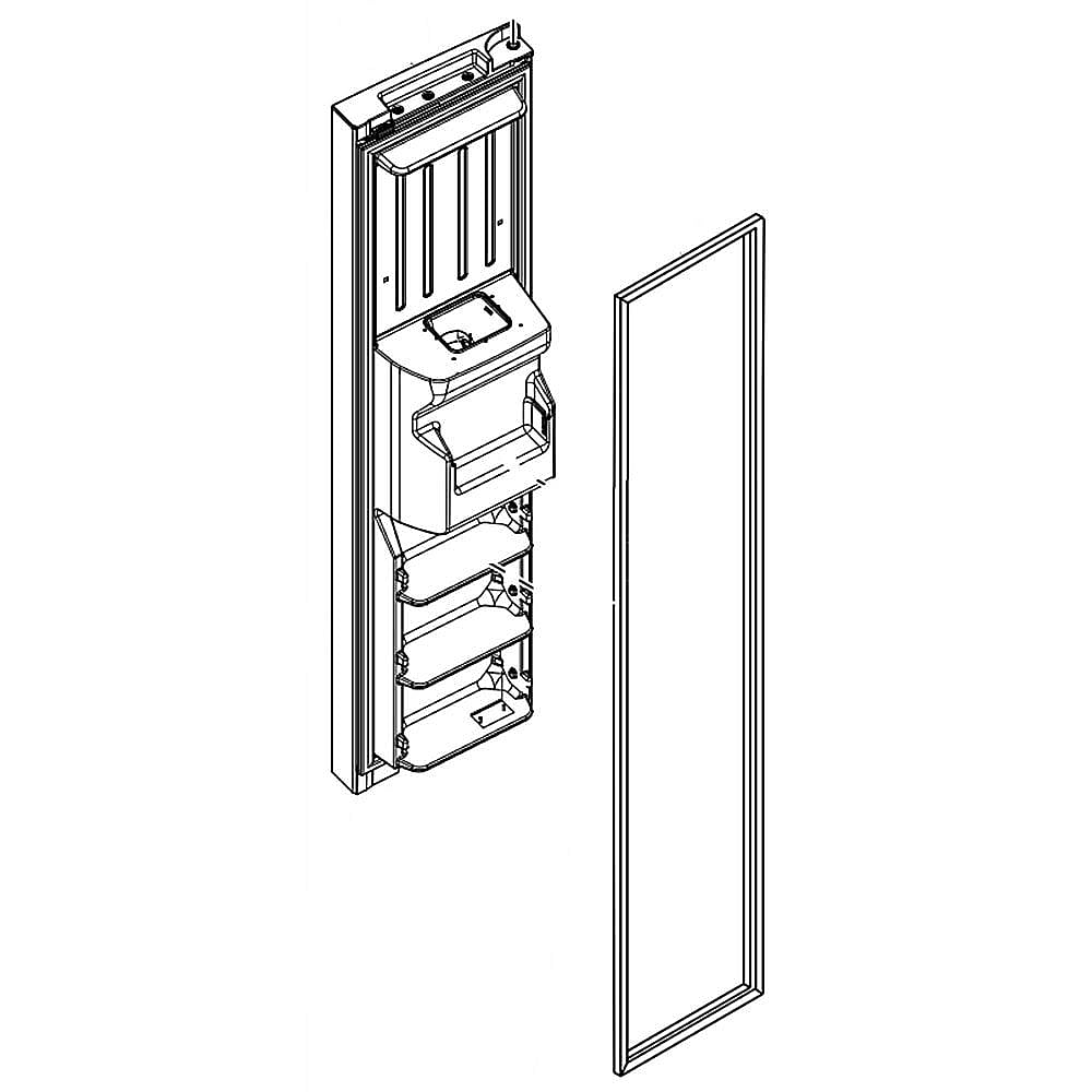 Photo of Part #lw11025561, Door Kit from Repair Parts Direct