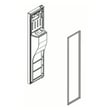 Door Kit for Whirlpool WRS555SIHV00 - Part LW11026427