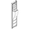 Refrigerator Freezer Door Assembly (white) for Kenmore 10651332713 - Part LW11026432