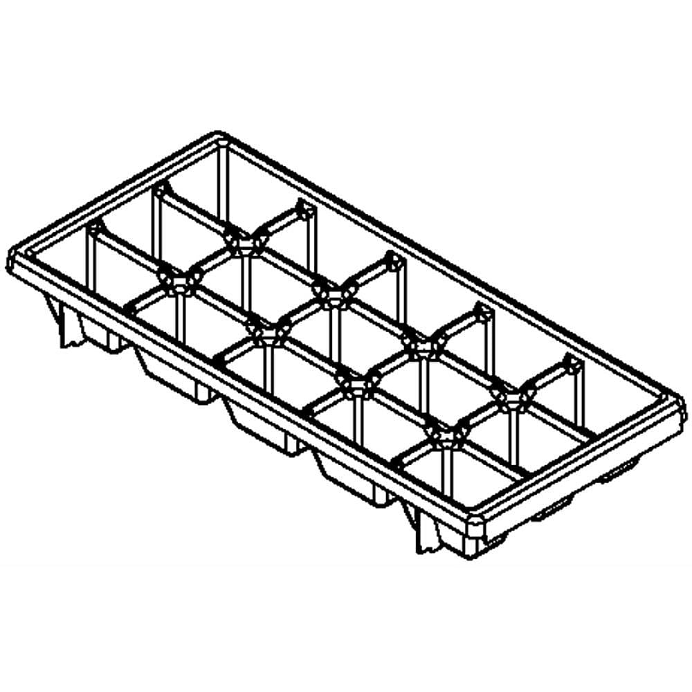 Part #r-30680, Ice Tray / 8.50 x 3.47 x 1.00