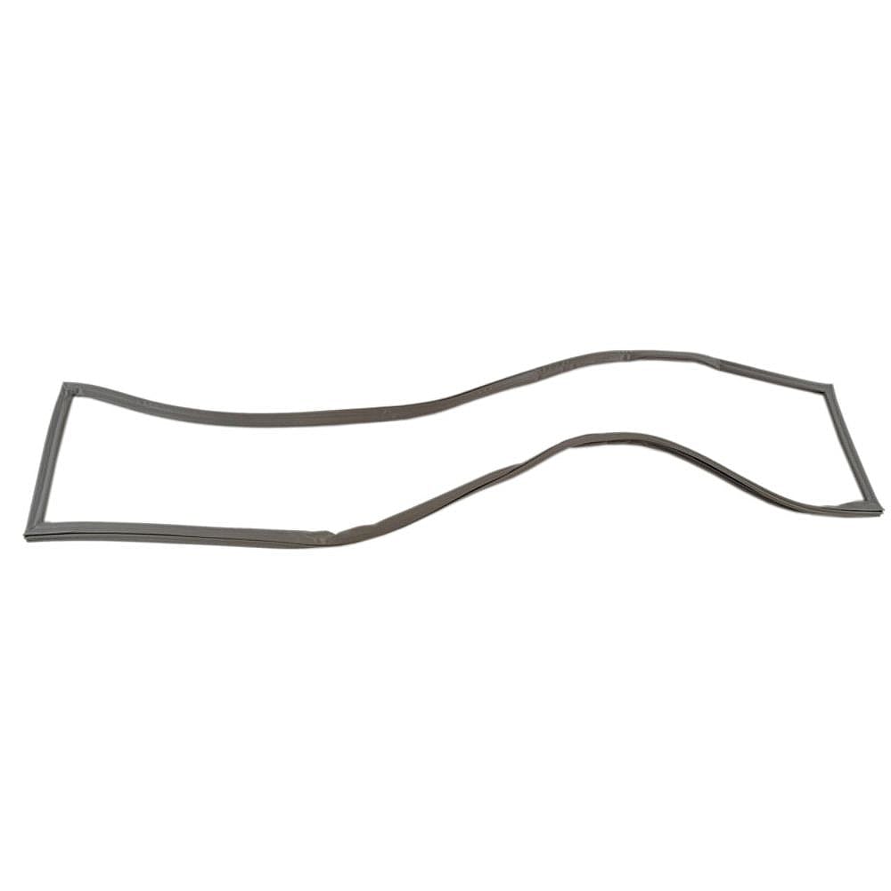 Part #w10136733, Refrigerator Freezer Door Gasket (Gray) / 62.75 x 19.75 x 1.25