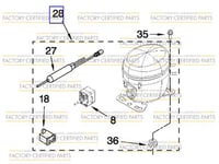 Refrigerator Compressor W10139460